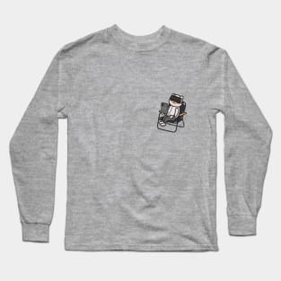 Cat on Chair #002 Long Sleeve T-Shirt